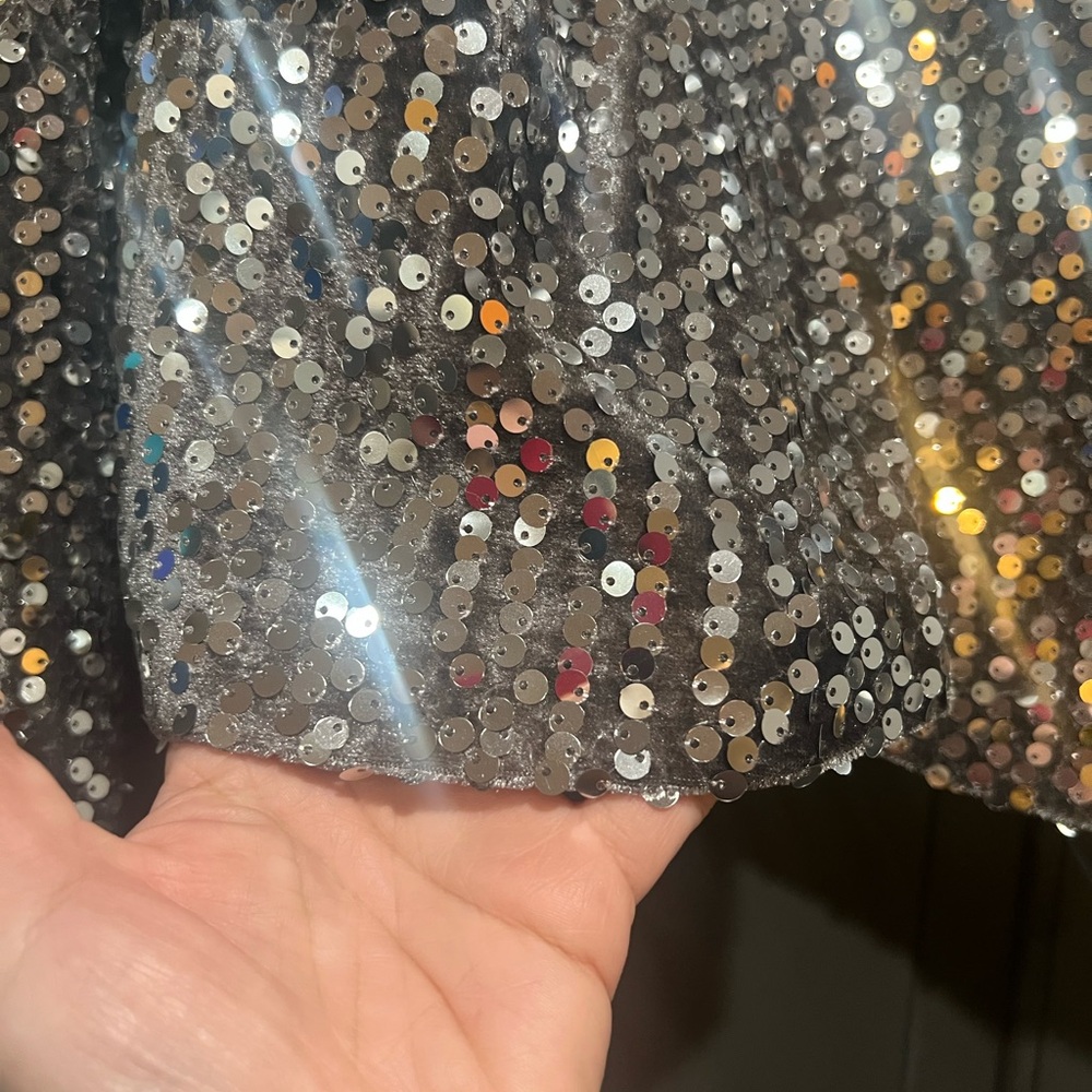 Mod X sequins silver jacket - Picture 4 of 6